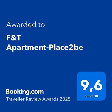 F&T Apartment-Place2Be Загреб Экстерьер фото
